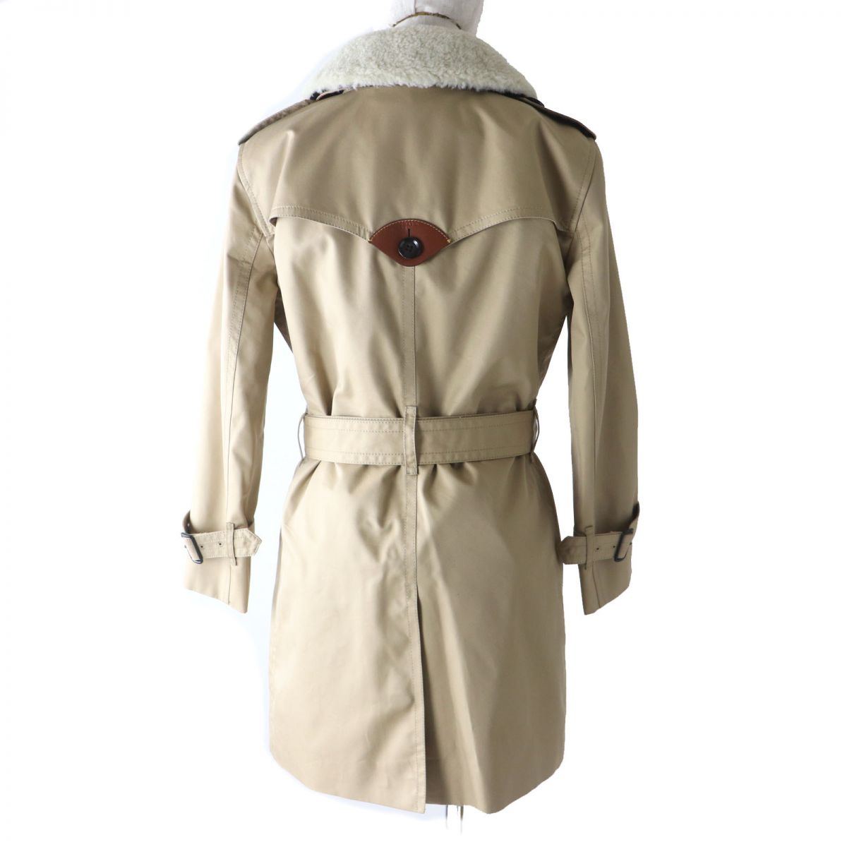 Coach Trench Coat F76255 Beige XSP