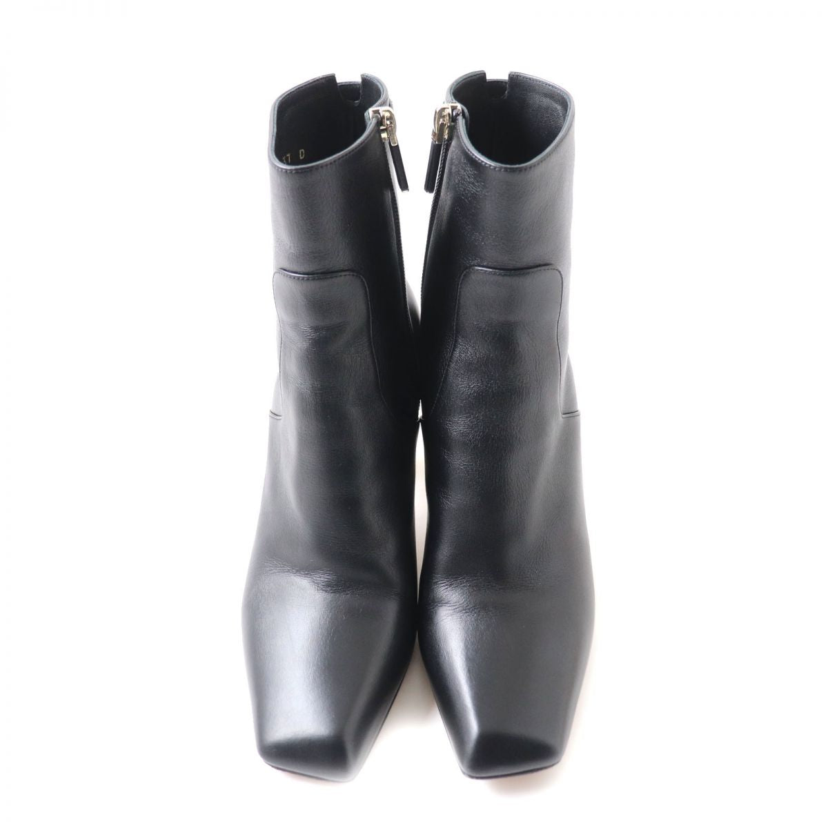 Dior Rhodes 22 Leather Short Boots Black Gold