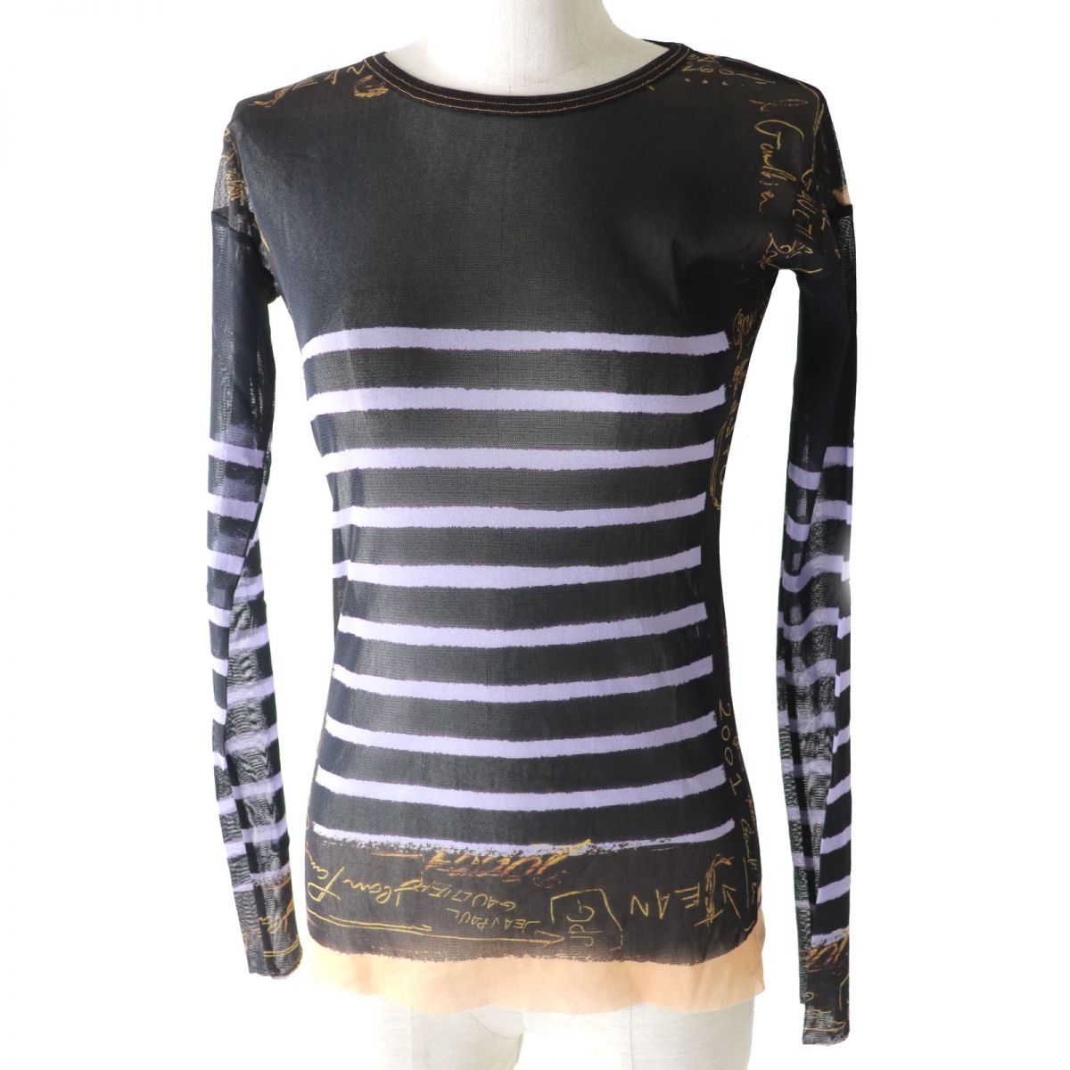 Jean Paul GAULTIER Vintage Power Net Crew Neck Top