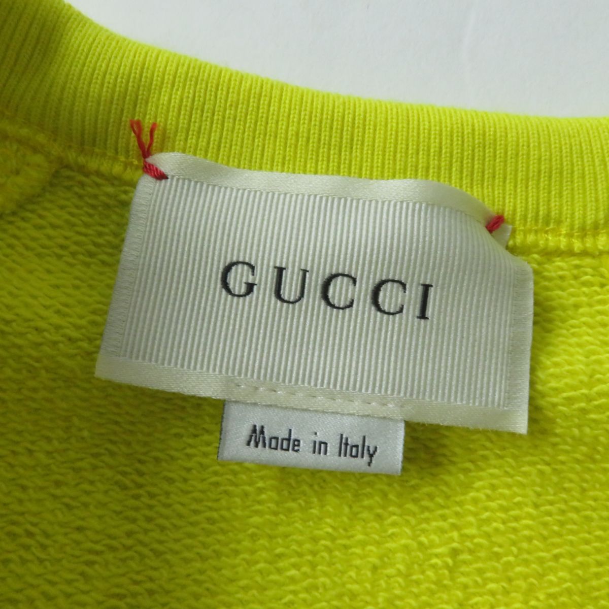 Gucci Kids Vintage Logo Sweatshirt Yellow