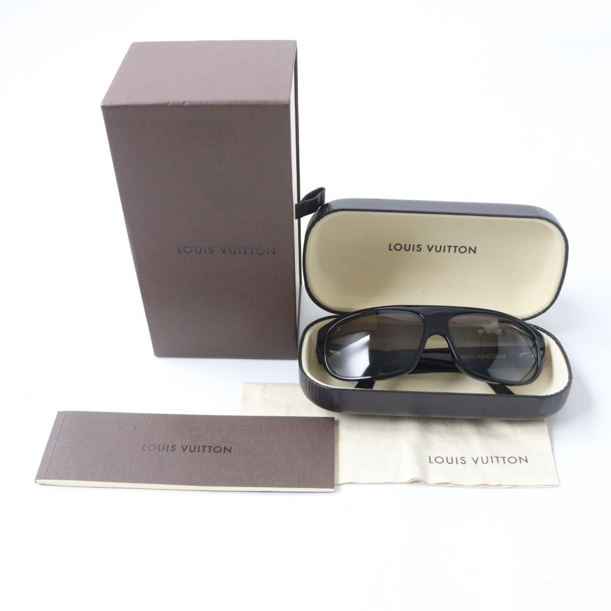 Louis Vuitton Z0015E Women's Sunglasses Black/Gold