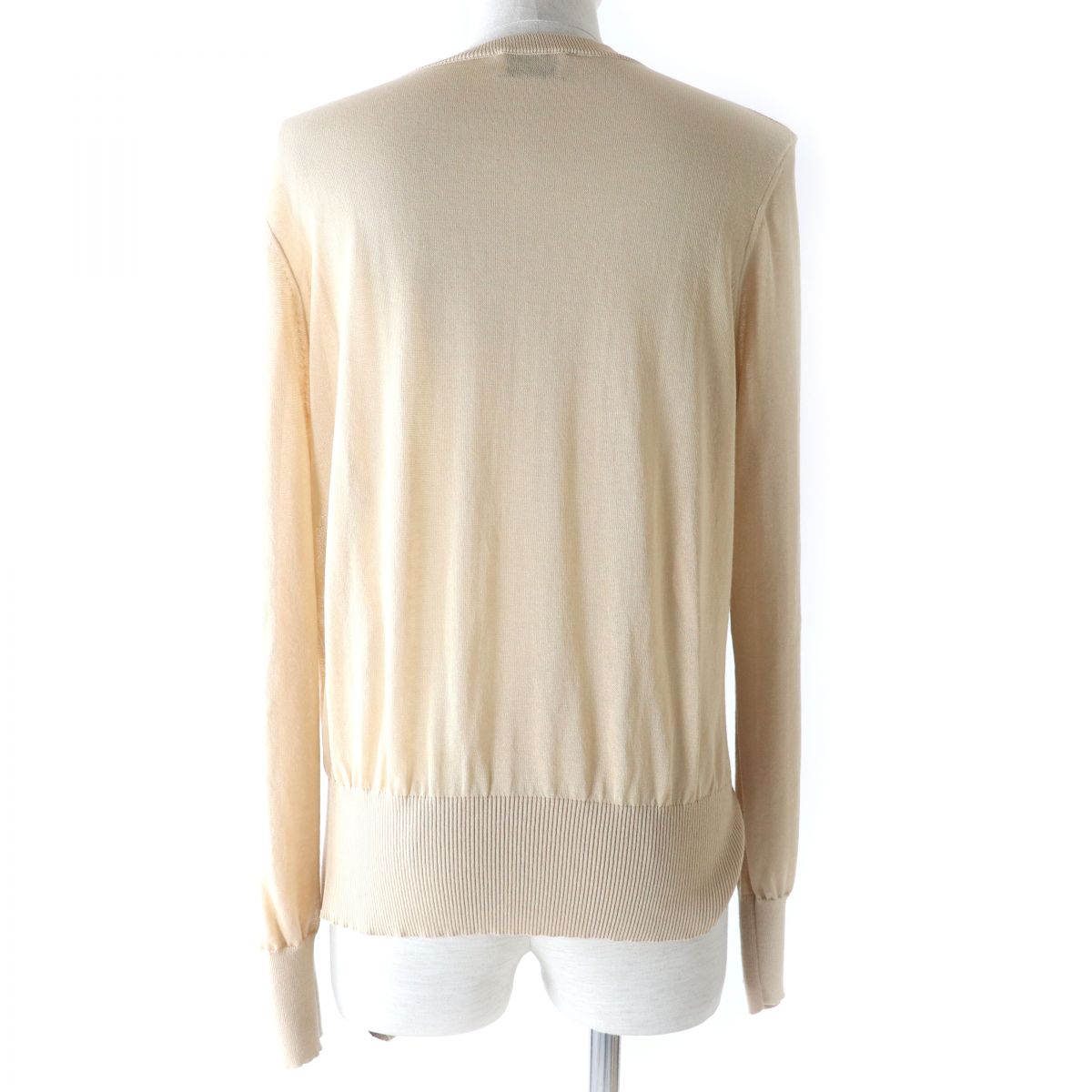 MONCLER 1952 SCOLLO V-neck Cashmere Knit Top XS