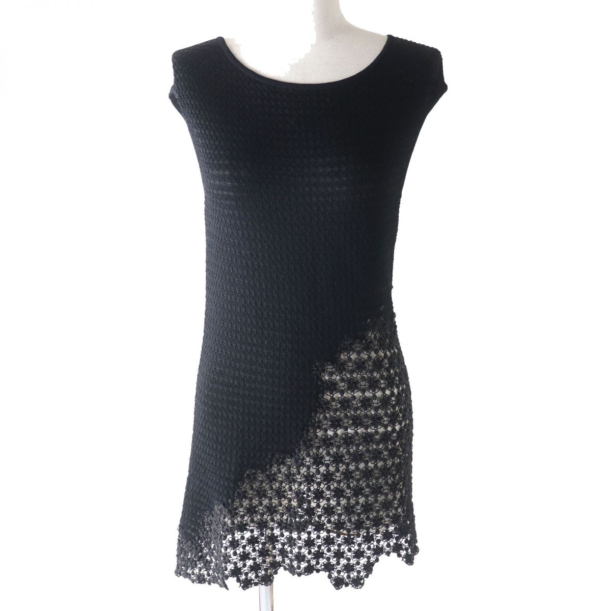 Chanel Cutwork Lace Sleeveless Dress P41266