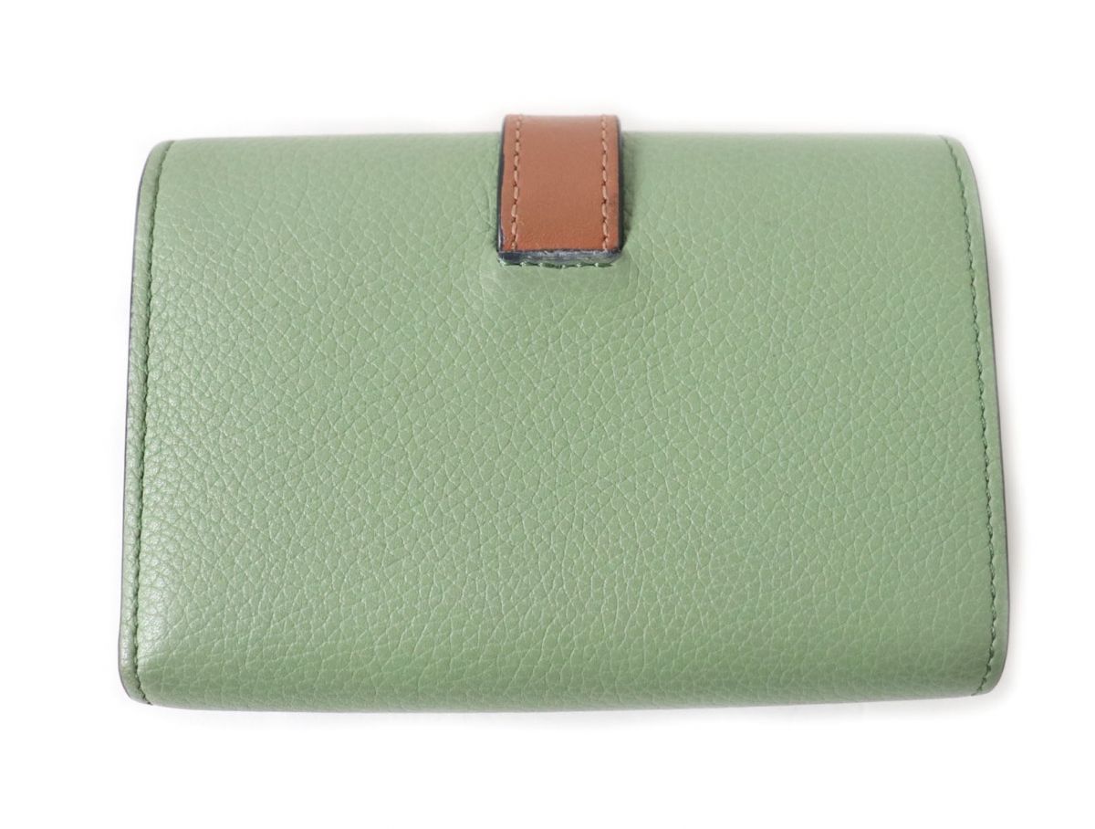 LOEWE Vertical Wallet Small Anagram Leather