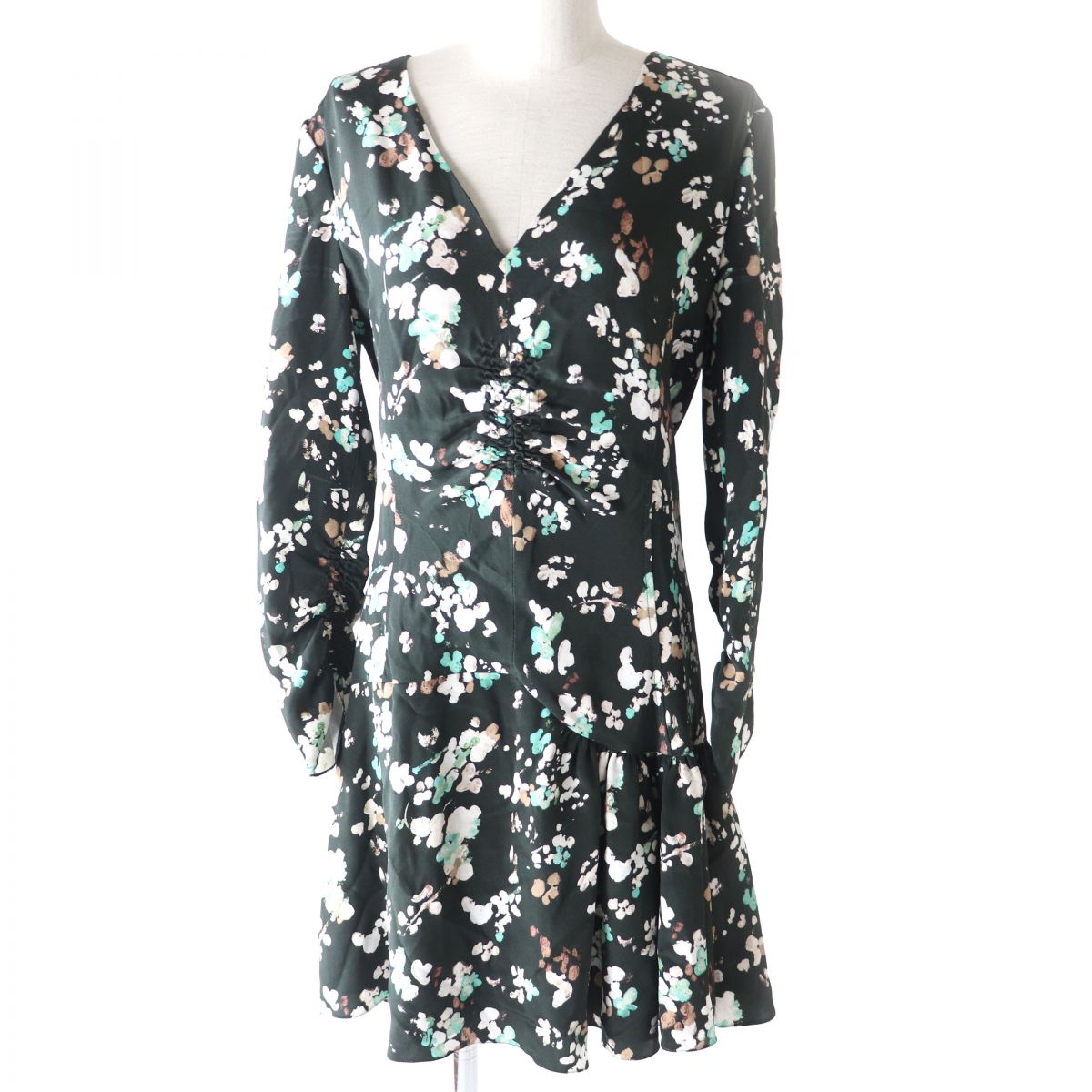 Dior Silk Floral Flare Dress Size 38