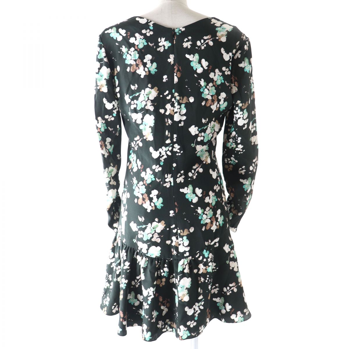 Dior Silk Floral Flare Dress Size 38