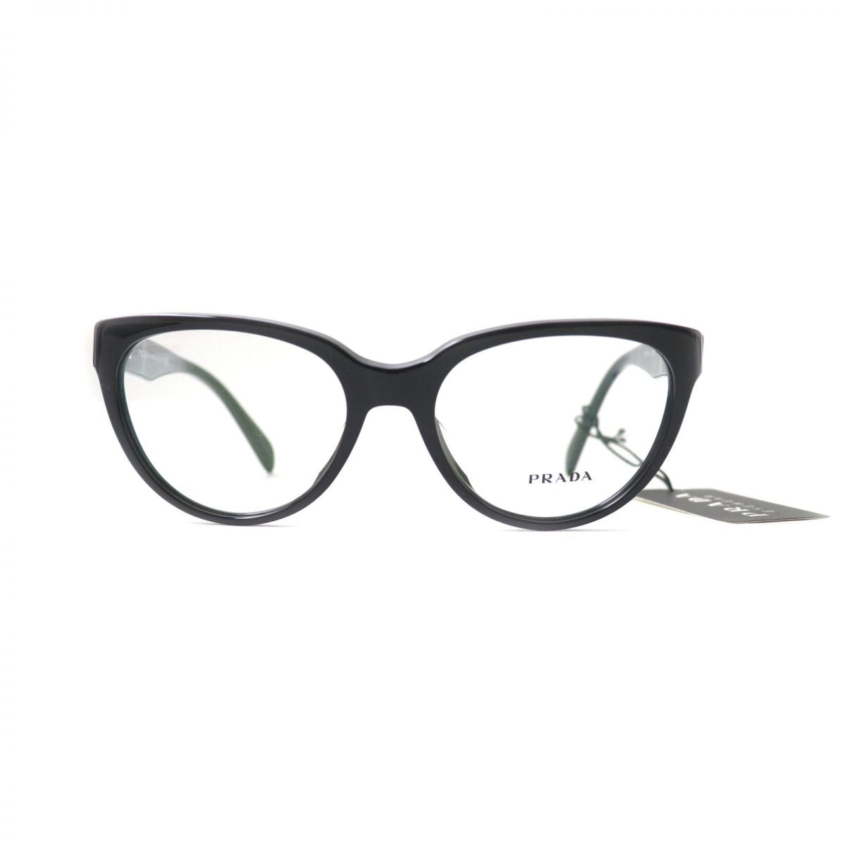 Prada 1AB101 Side Logo Glasses Black