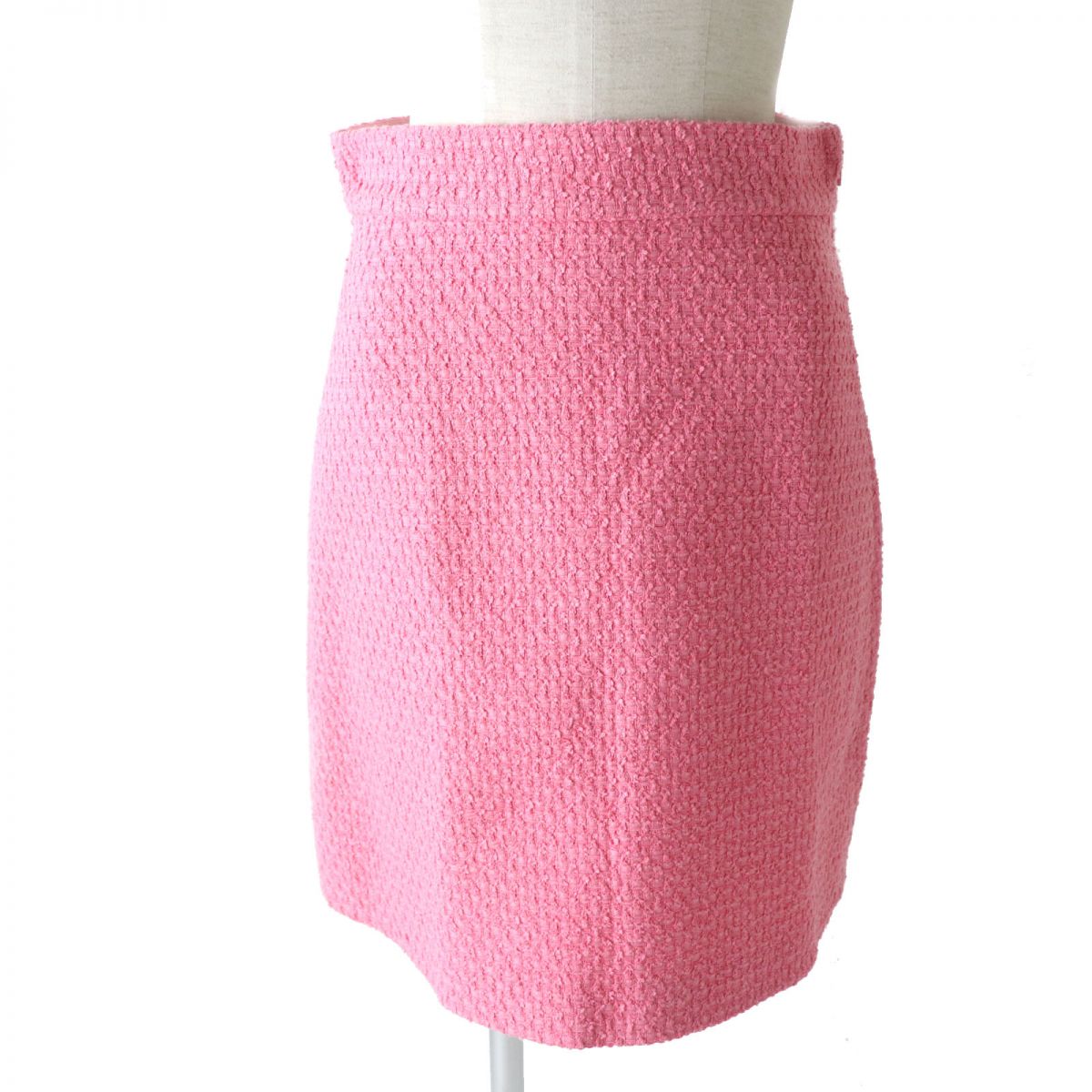 Gucci Tweed Skirt 481219 Pink