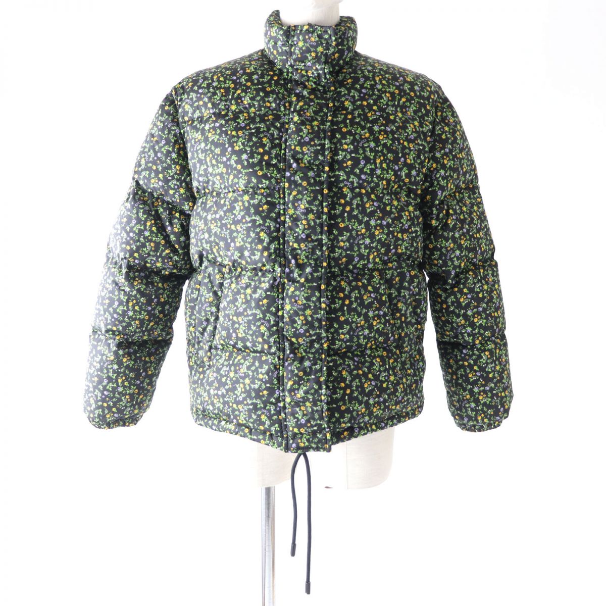 GUCCI Flower Print Down Jacket Multicolor