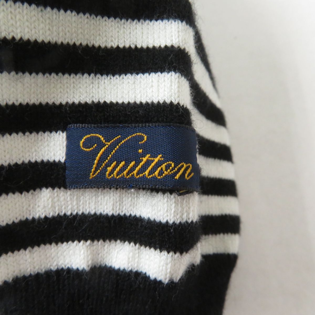 Louis Vuitton Cashmere Blend Striped Knit Top XS