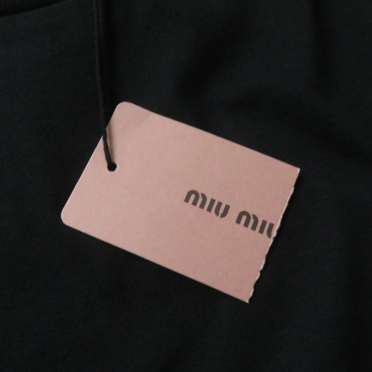 Miu Miu Flower Paint Crew Neck T-Shirt XS