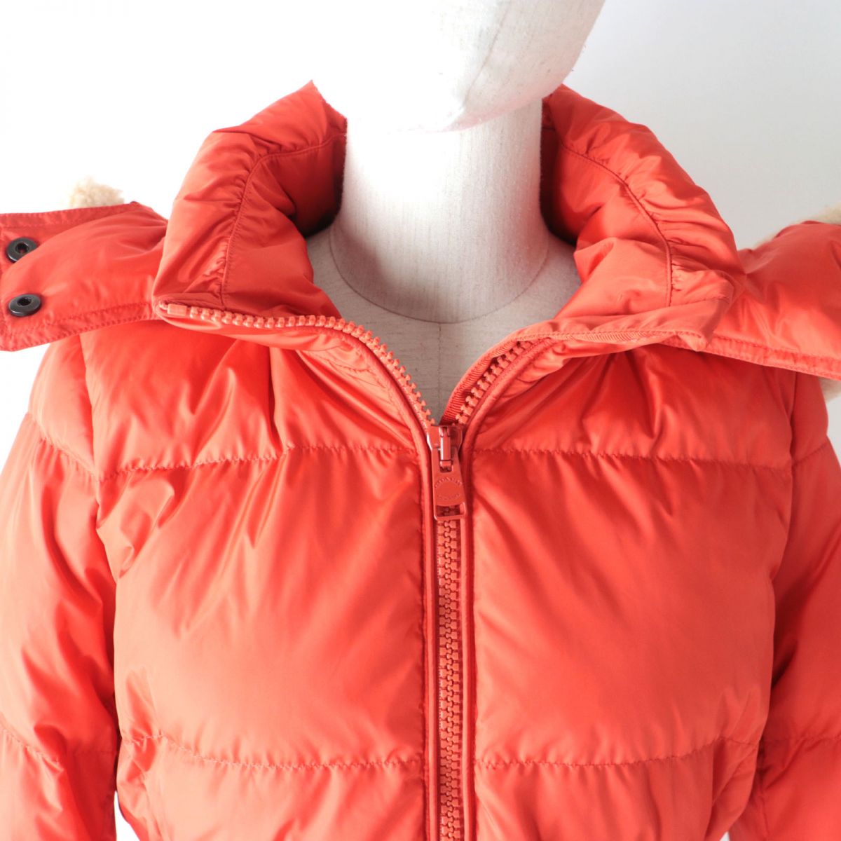 COACH F86126 Mouton Trim Hood Down Jacket XS