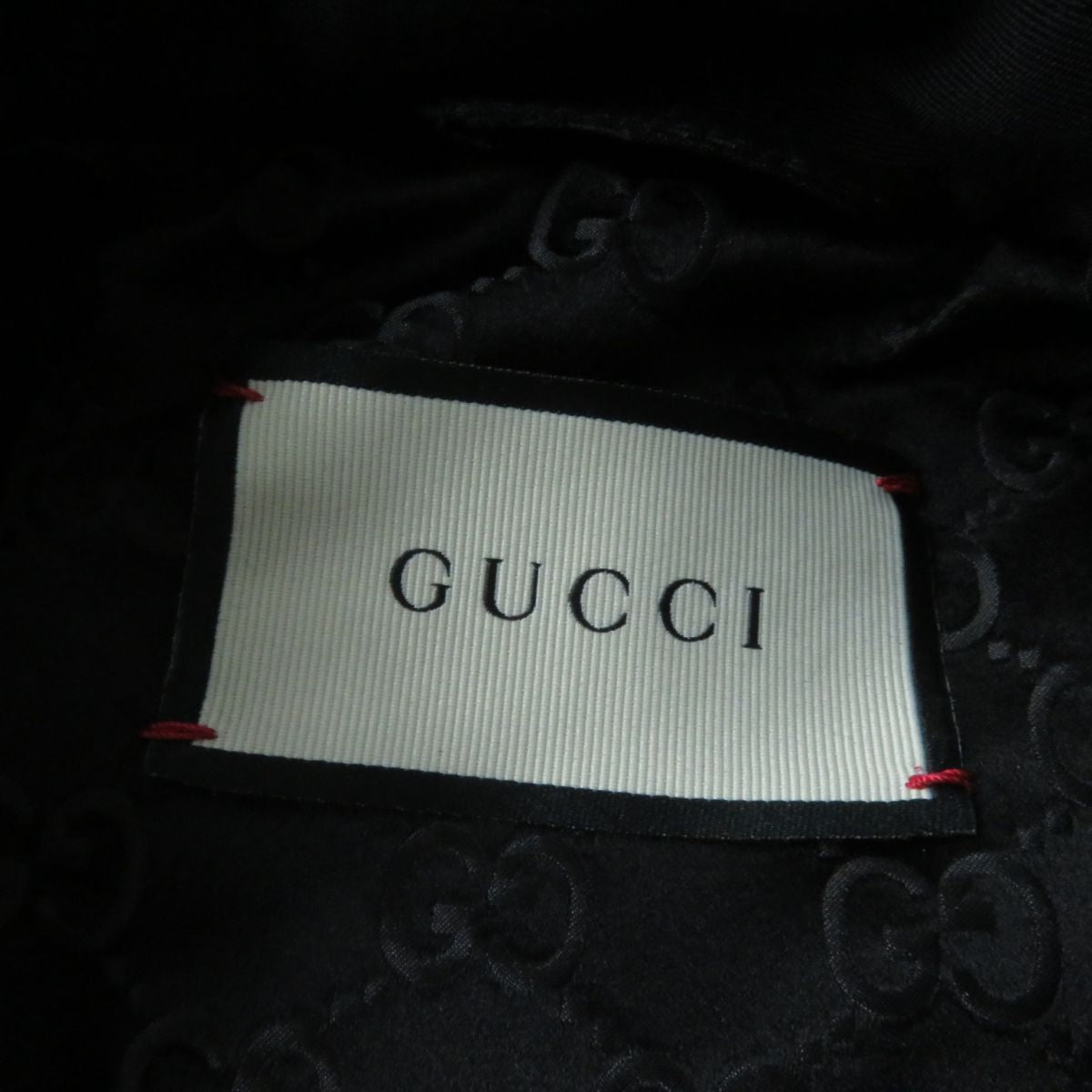 Gucci GG Pattern Belted Coat 619324