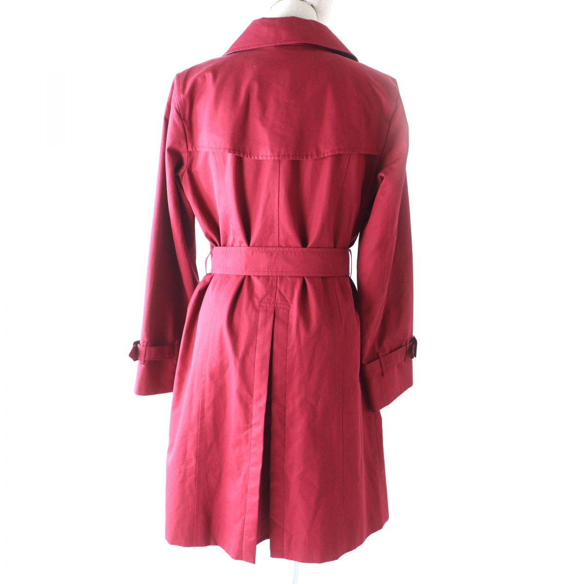 Burberry Trench Coat Wool Liner Red