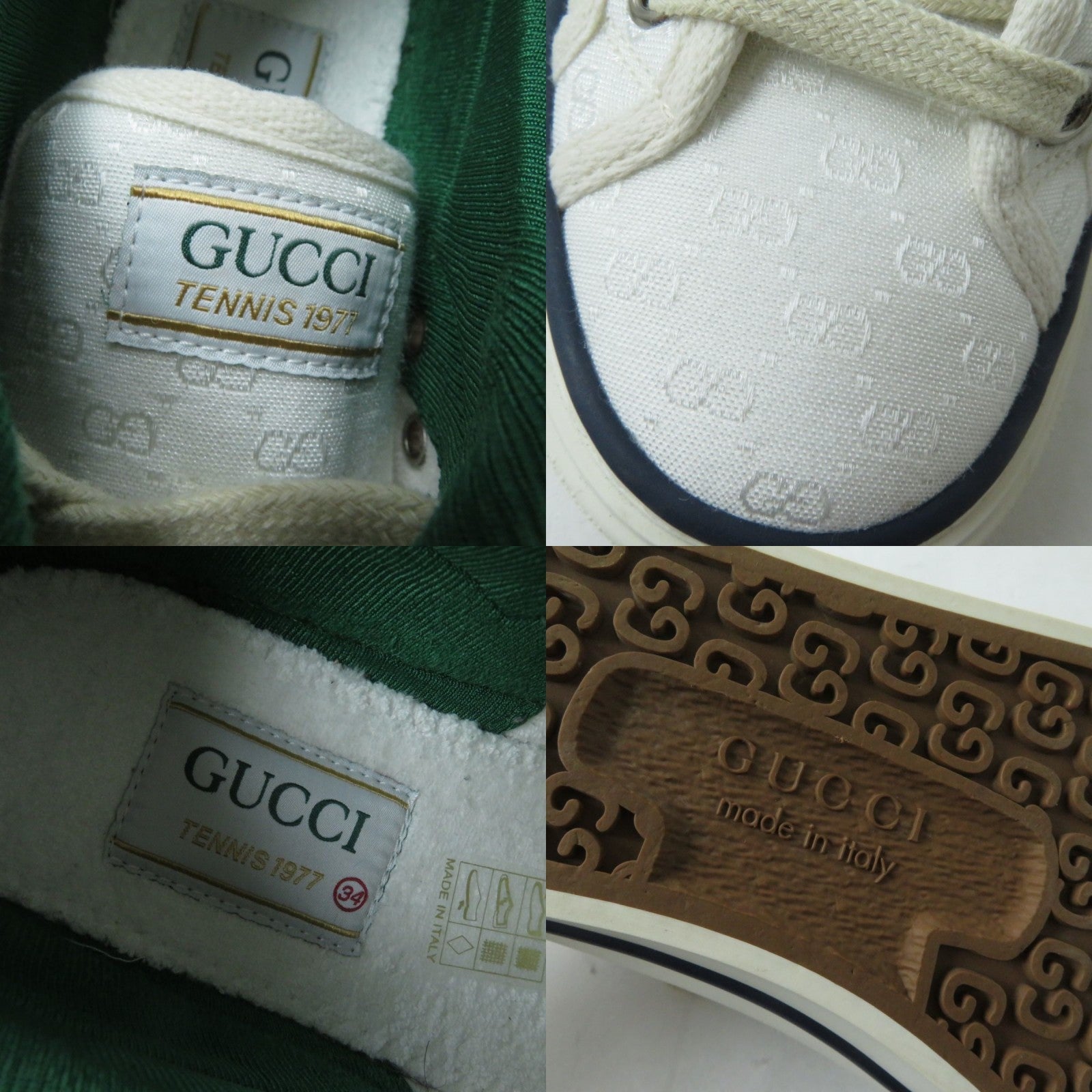 Gucci Tennis 1977 GGPattern Sneakers