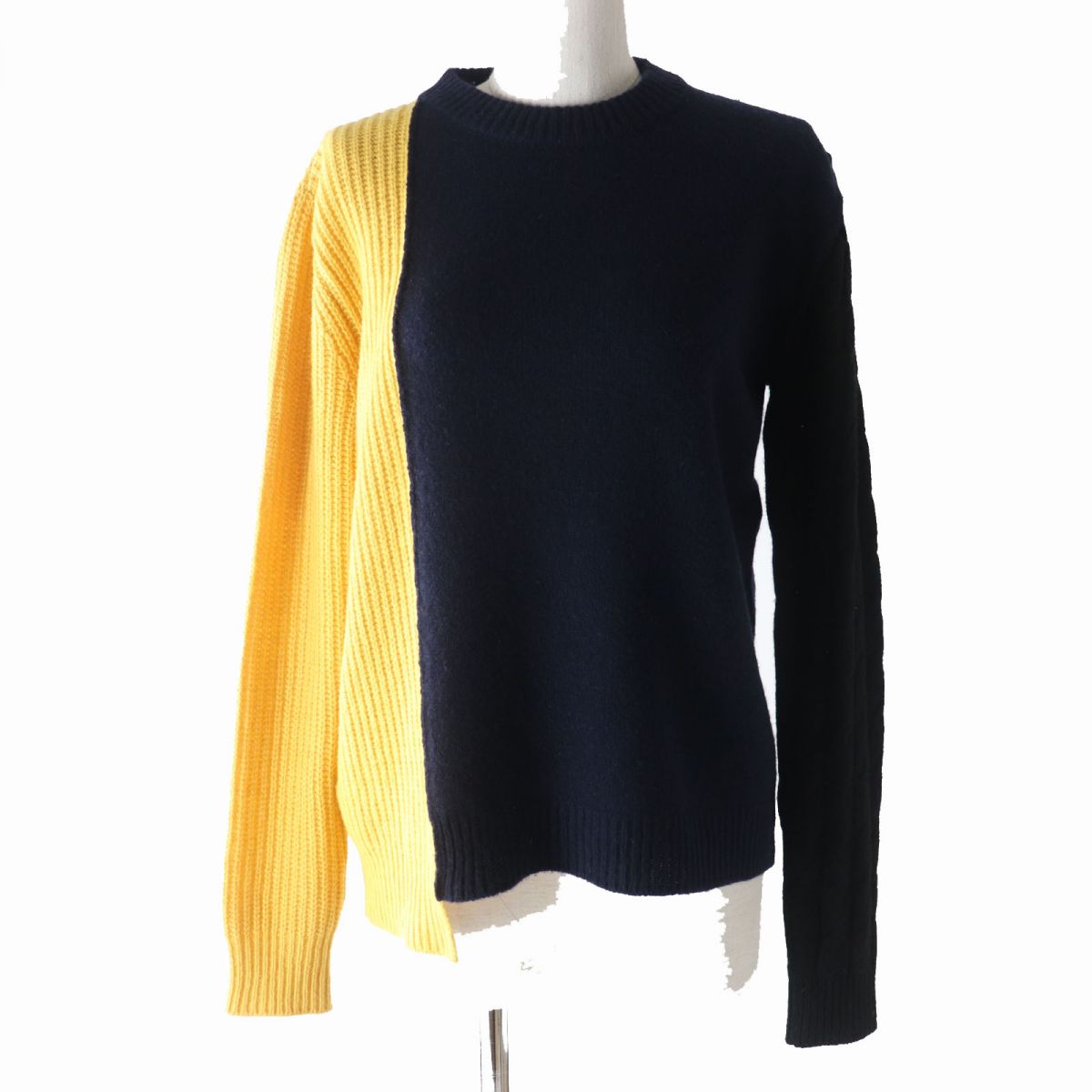 MARNI Cashmere Wool Crew Neck Knit Sweater, Multicolor