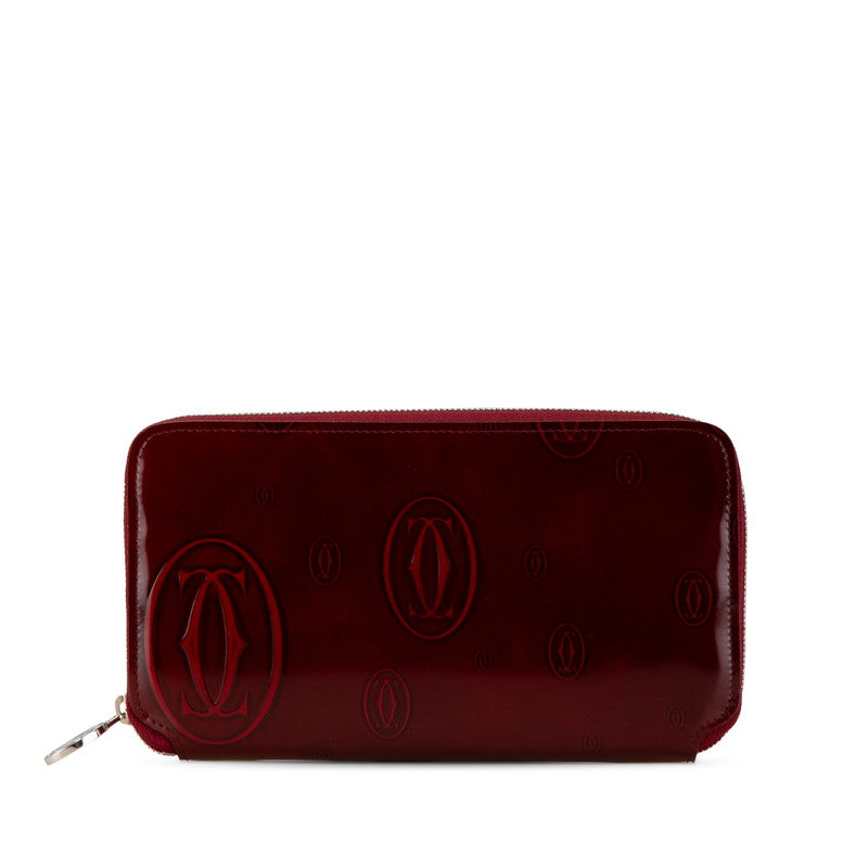 Cartier Happy Birthday Round Zip Wallet