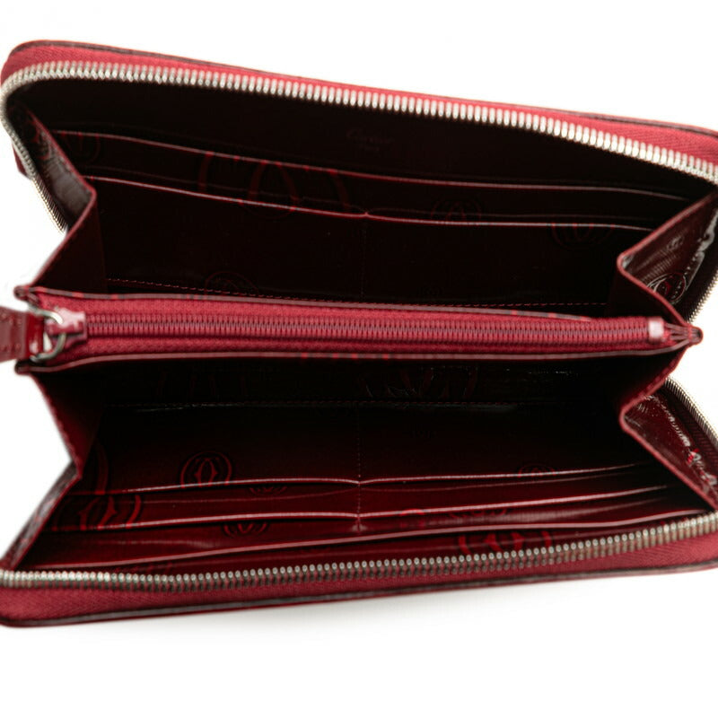 Cartier Happy Birthday Round Zip Wallet