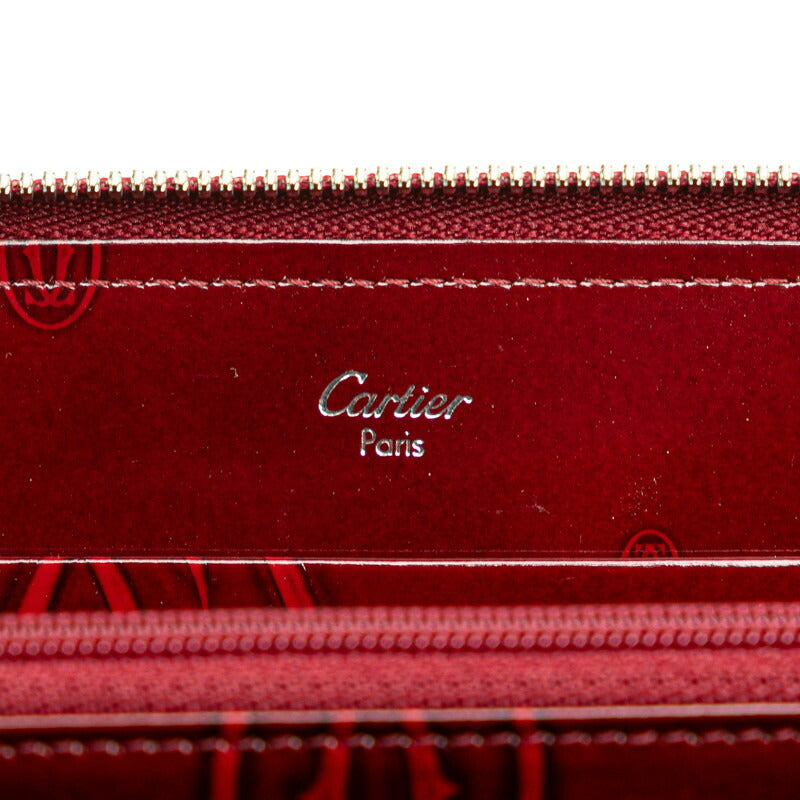 Cartier Happy Birthday Round Zip Wallet