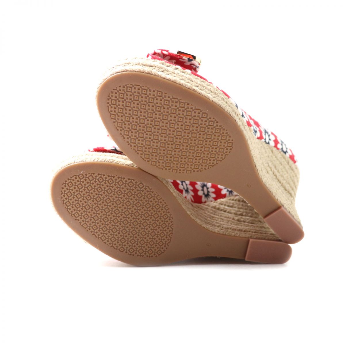 Tory Burch DORY Floral Ribbon Espadrilles Sandals