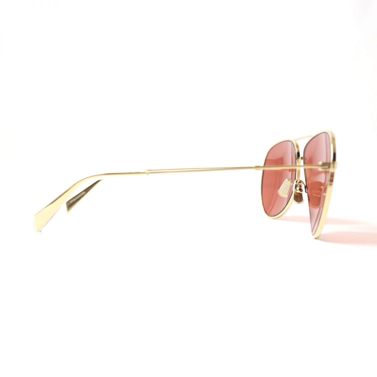 Celine CL40062U Aviator Sunglasses Brown Gold