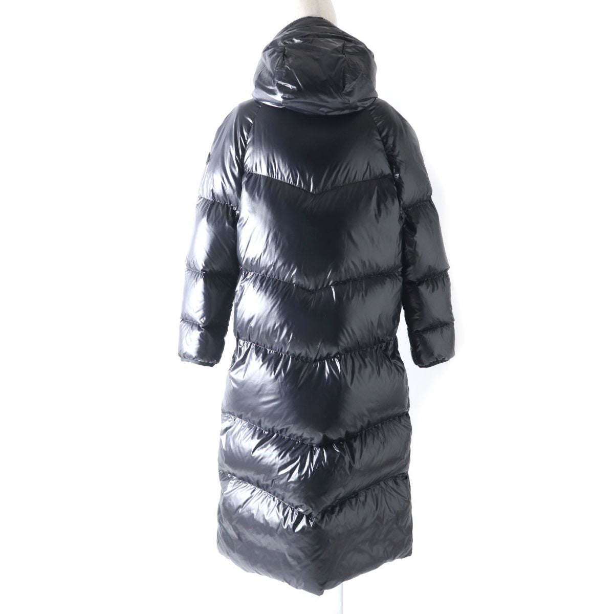 Moncler CHANON Hooded Down Coat Black