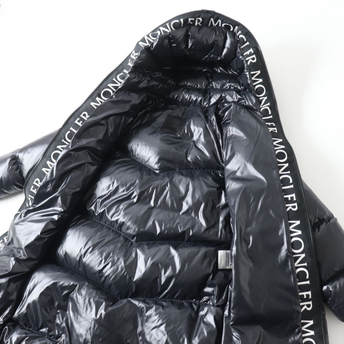 Moncler CHANON Hooded Down Coat Black