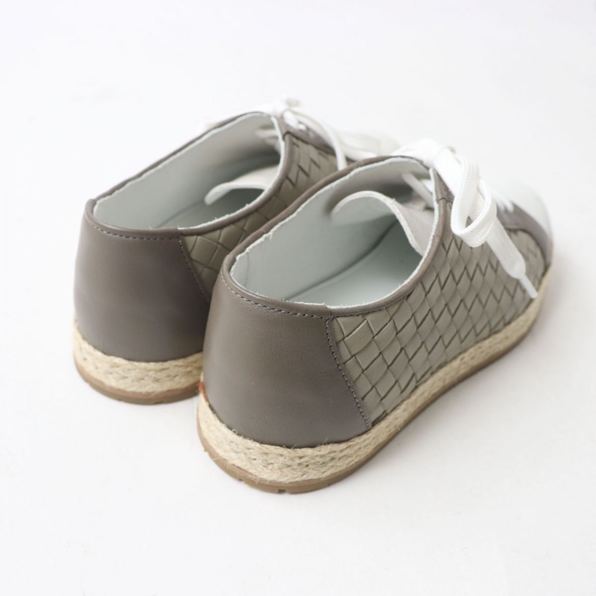 Bottega Veneta Intrecciato Espadrilles Leather Sneakers