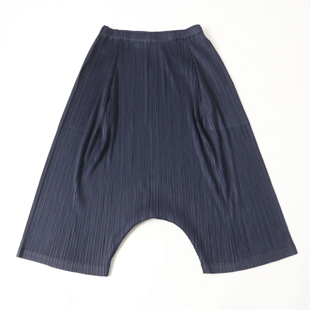 Issey Miyake Pleats Please Sarouel Pants Navy