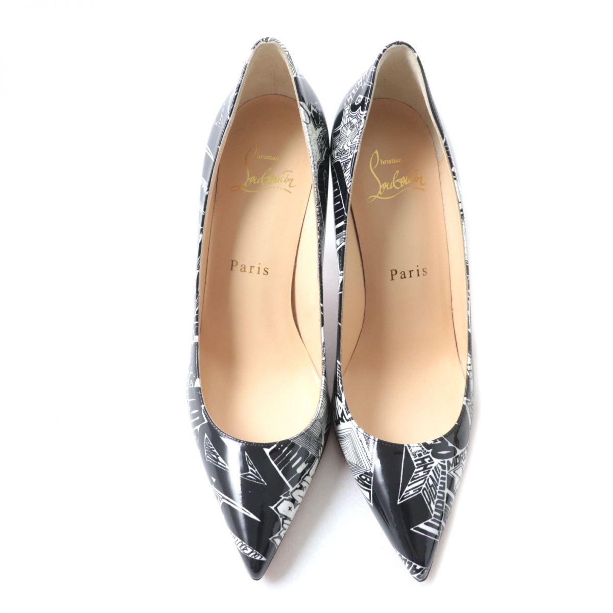 Christian Louboutin Pigalle 85 Patent Leather Pumps