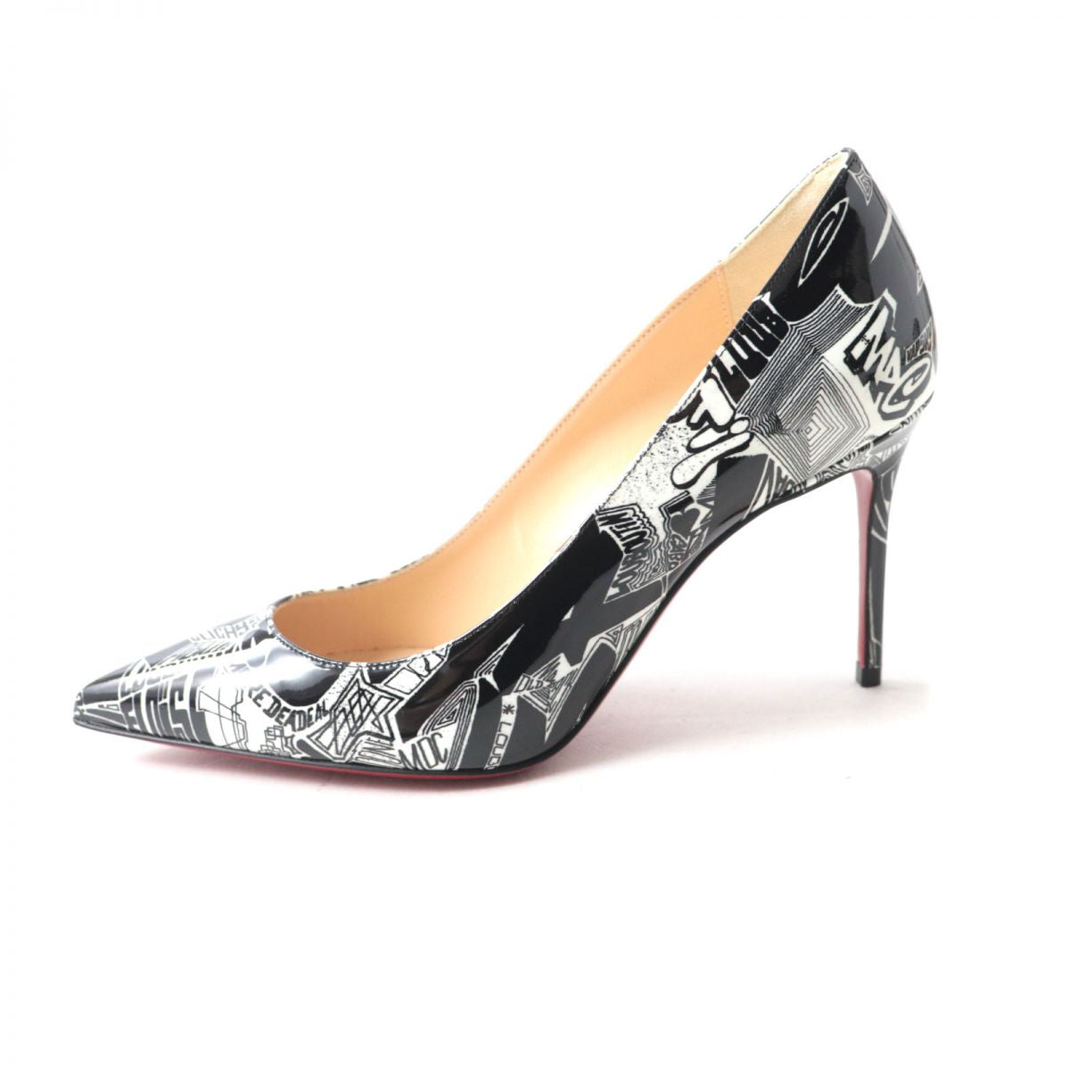 Christian Louboutin Pigalle 85 Patent Leather Pumps