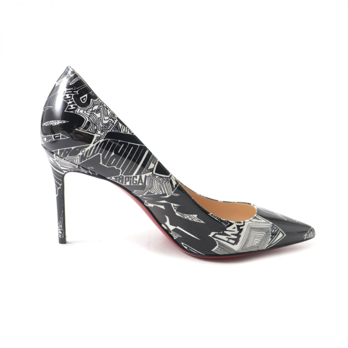 Christian Louboutin Pigalle 85 Patent Leather Pumps