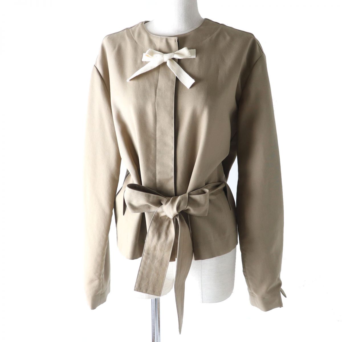 Loewe Women's Belted Jacket Beige