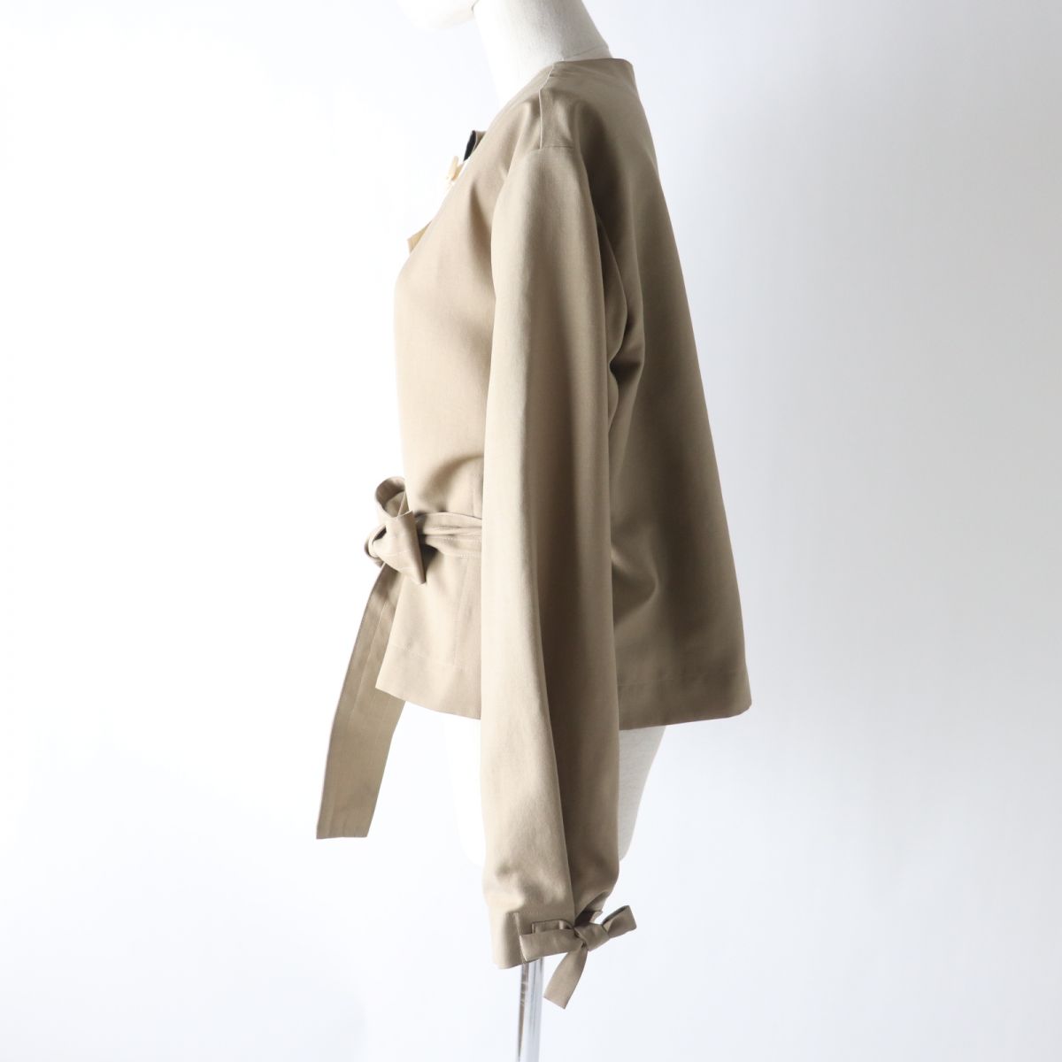 Loewe Women's Belted Jacket Beige