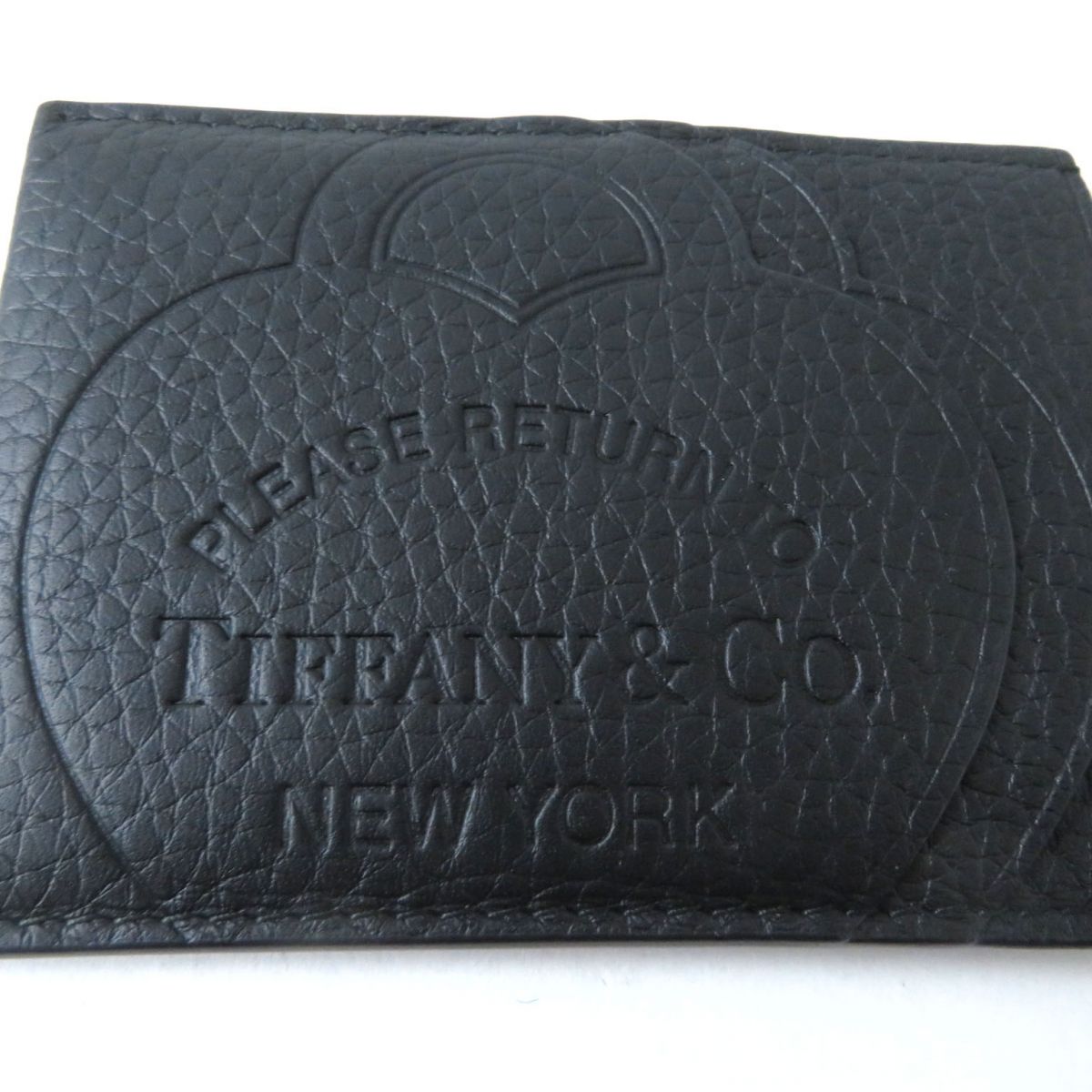 Tiffany & Co. Heart Logo Leather Card Case