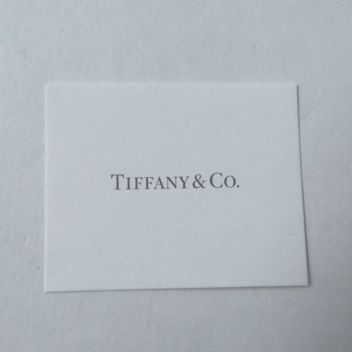 Tiffany & Co. Heart Logo Leather Card Case