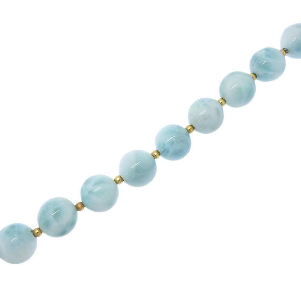 Silver Larimar Necklace