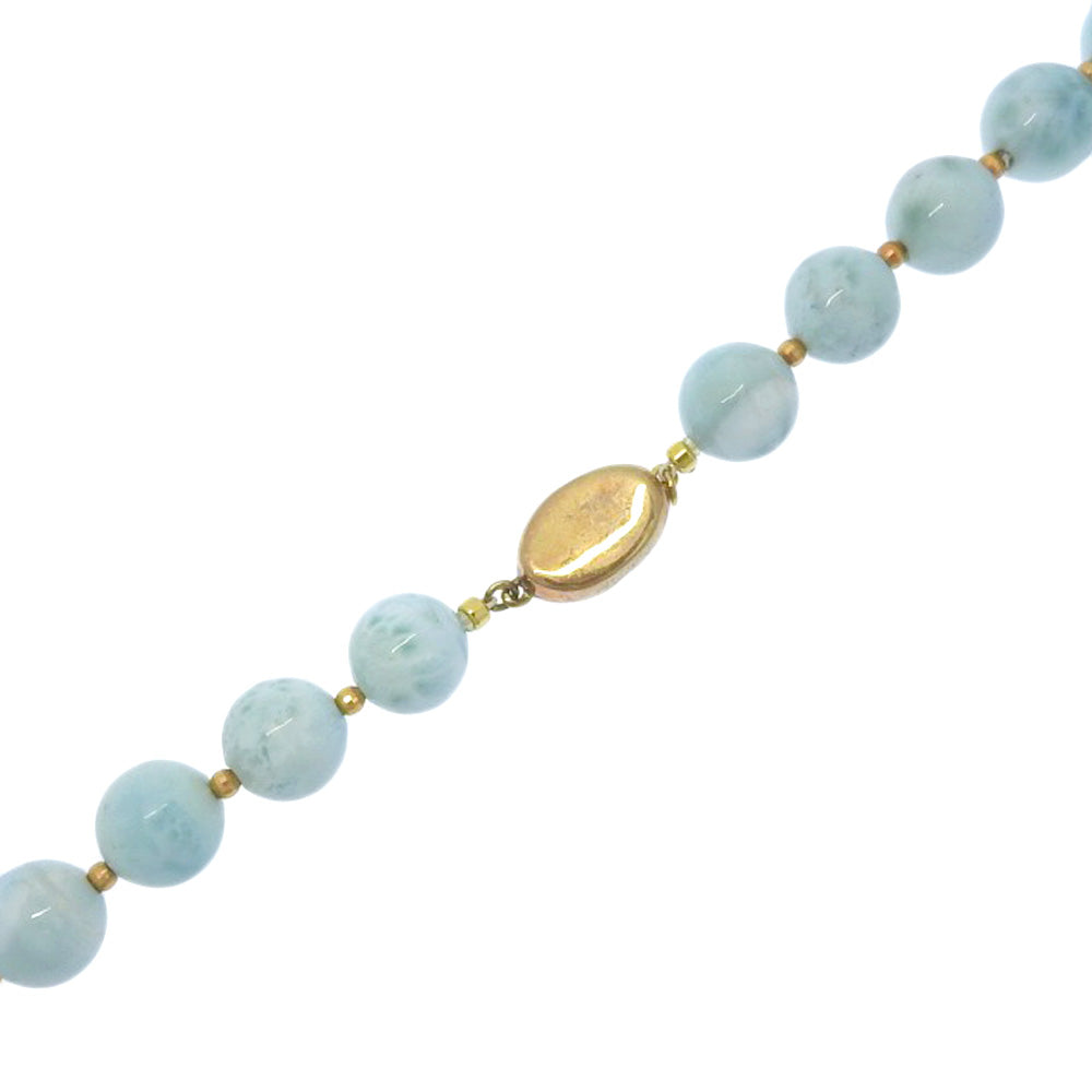 Silver Larimar Necklace