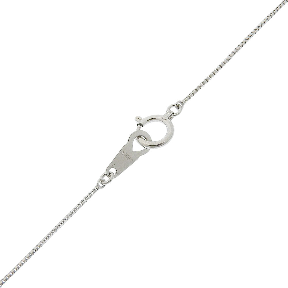 K18 White Gold Diamond Necklace