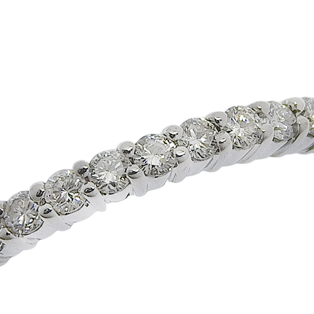 K18 White Gold Diamond Half Eternity Ring