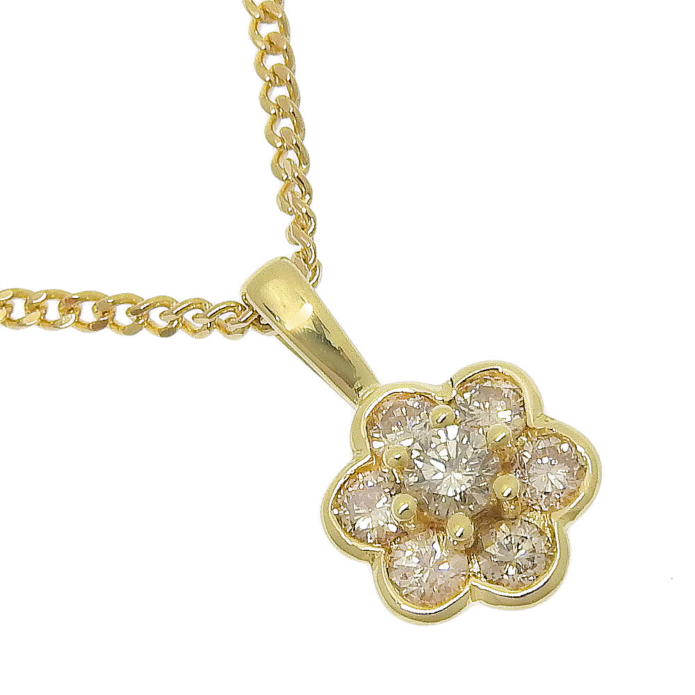 K18 Yellow Gold Diamond Necklace