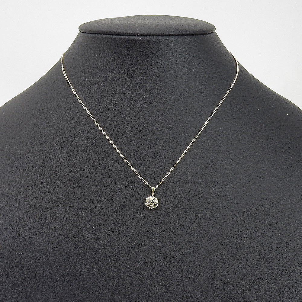 K18 Yellow Gold Diamond Necklace