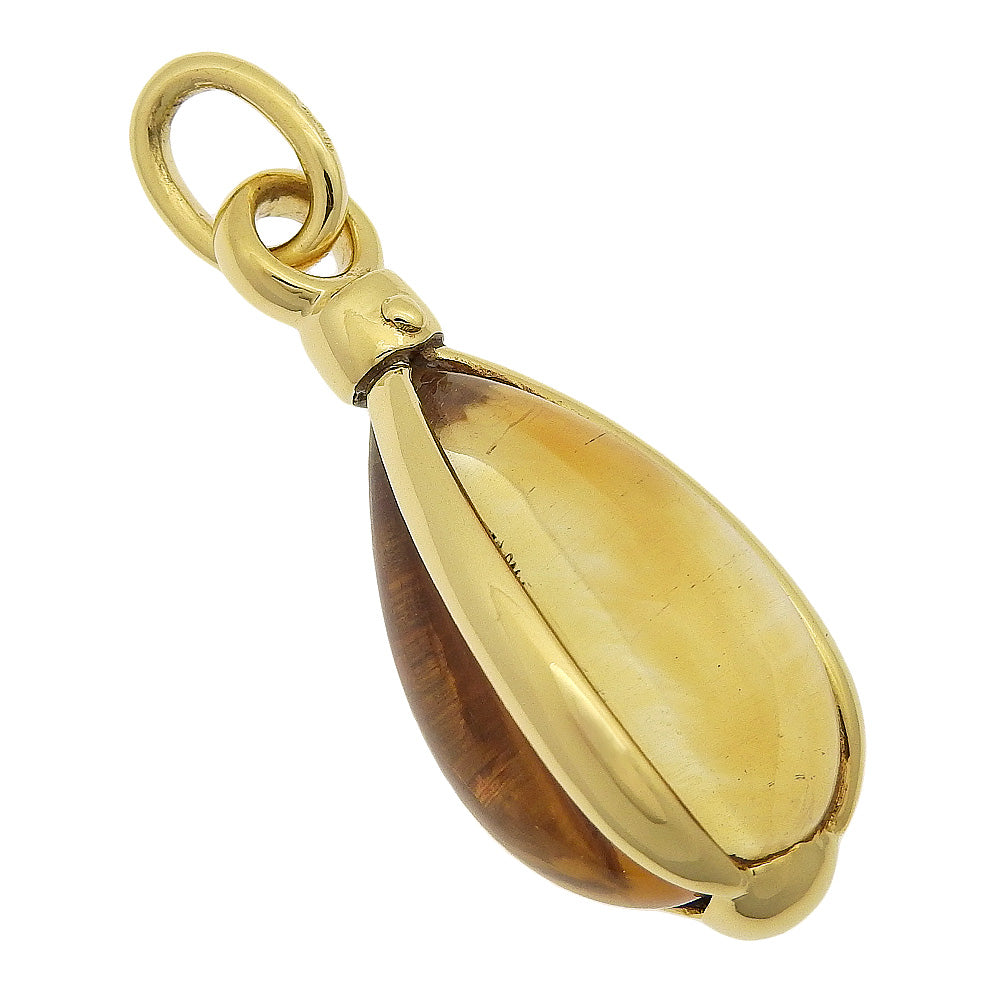 Pomellato Pendant Top K18 Yellow Gold Stone