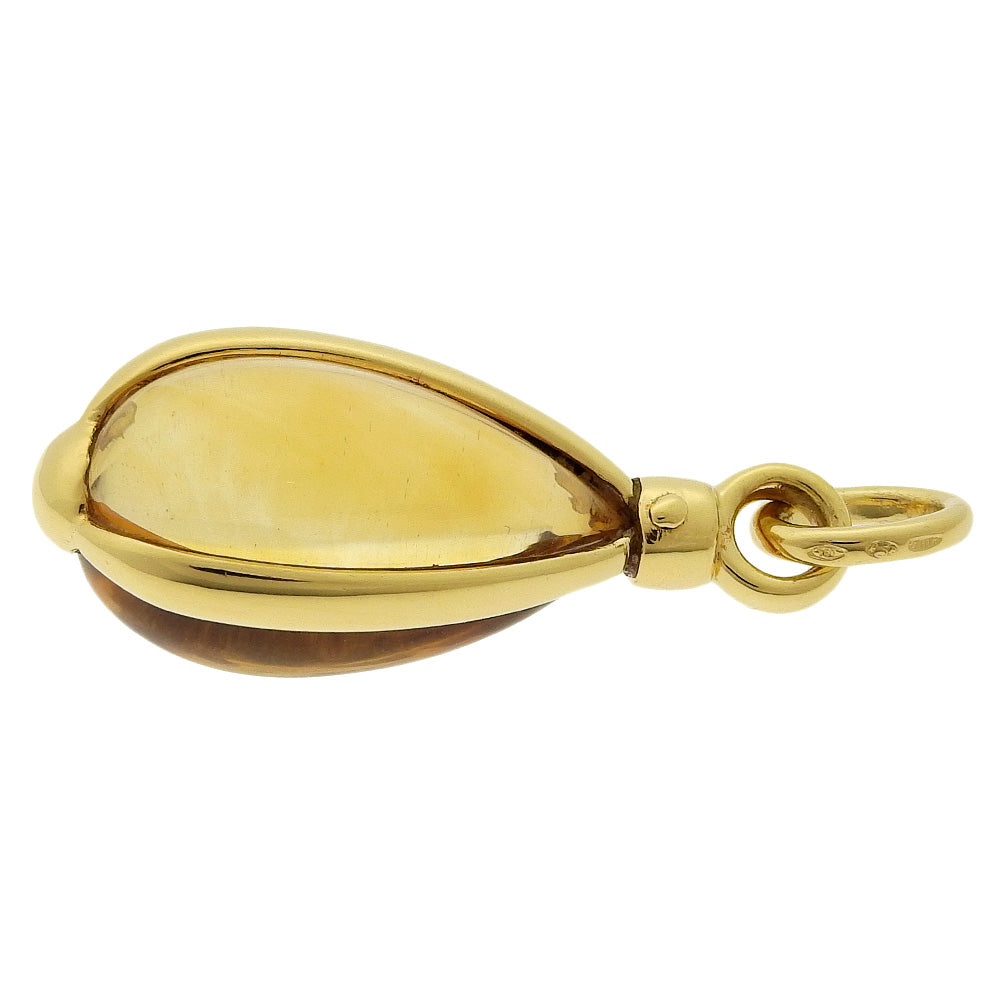 Pomellato Pendant Top K18 Yellow Gold Stone