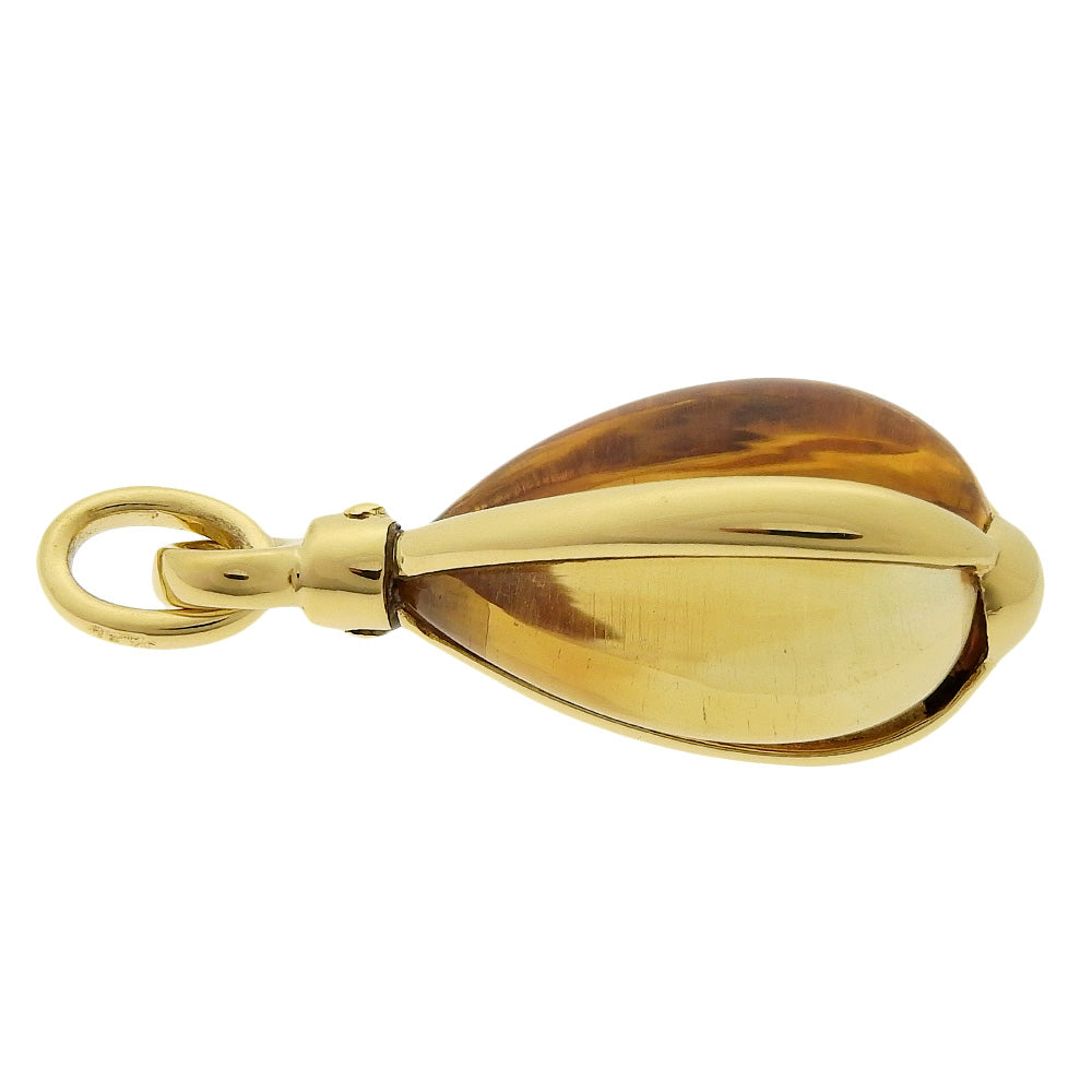 Pomellato Pendant Top K18 Yellow Gold Stone