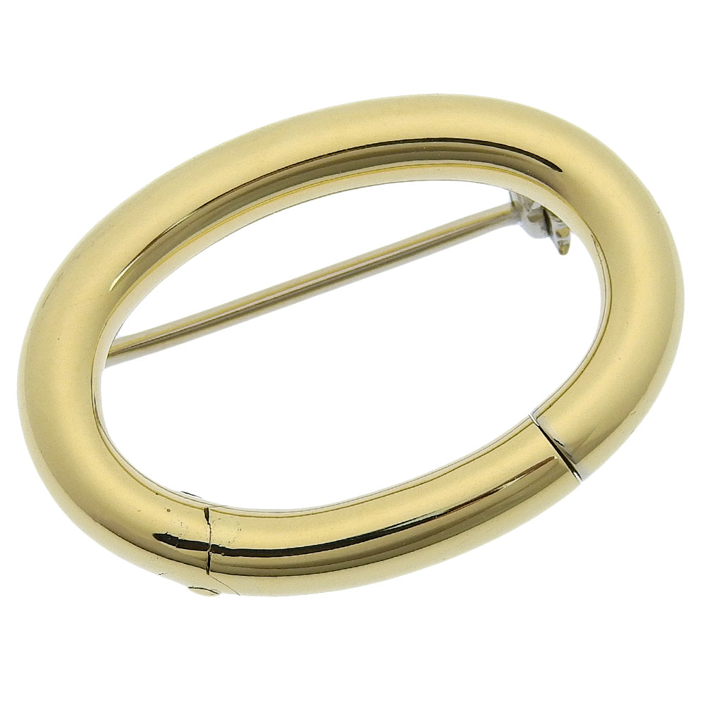 Pomellato K18 Yellow Gold Circle Brooch