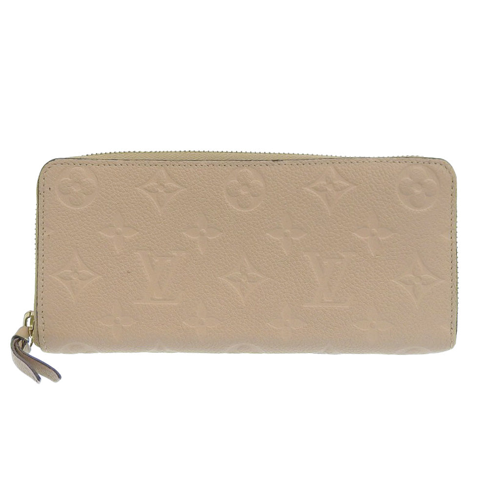 Louis Vuitton Portefeuille Clemence Leather Long Wallet M60173 in Good condition