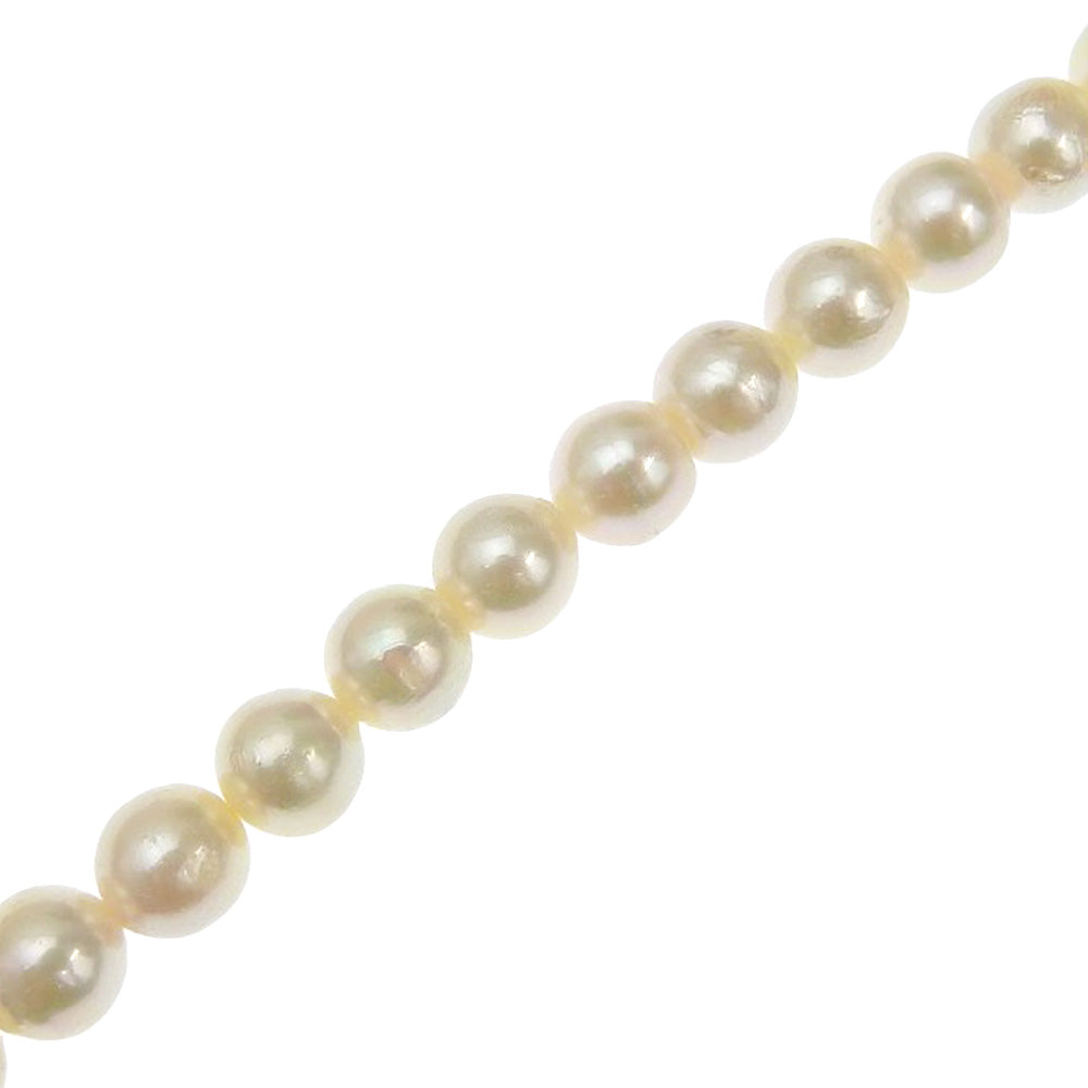 Silver Pearl Necklace 6.5-6.9mm