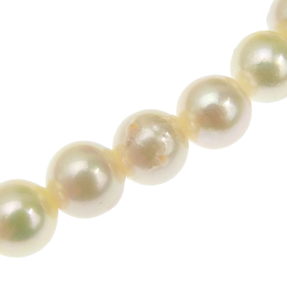 Silver Pearl Necklace 6.5-6.9mm