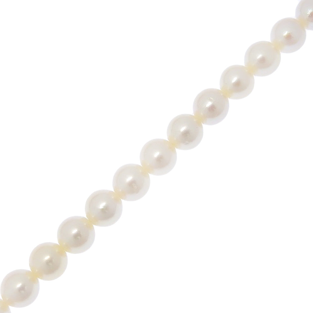 Tasaki Silver Akoya Pearl Long Necklace